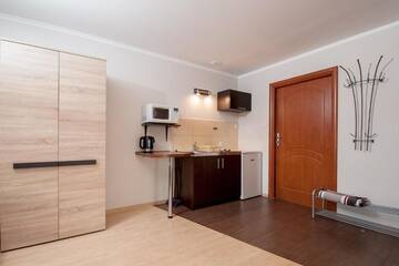 Фото номера Четырехместный номер с террасой Отели типа «постель и завтрак» Al Mare - Apartamenty i pokoje г. Сарбиново 9