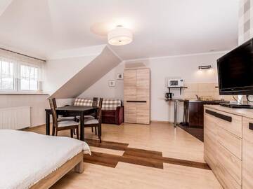 Фото номера Четырехместный номер с террасой Отели типа «постель и завтрак» Al Mare - Apartamenty i pokoje г. Сарбиново 10